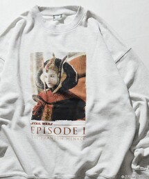 FREAK'S STORE | FREAK’S STORE/フリークスストア STARWARS/スターウォーズ アミダラ フロントプリント クルーネックスウェット/リラックスフィット(スウェット)