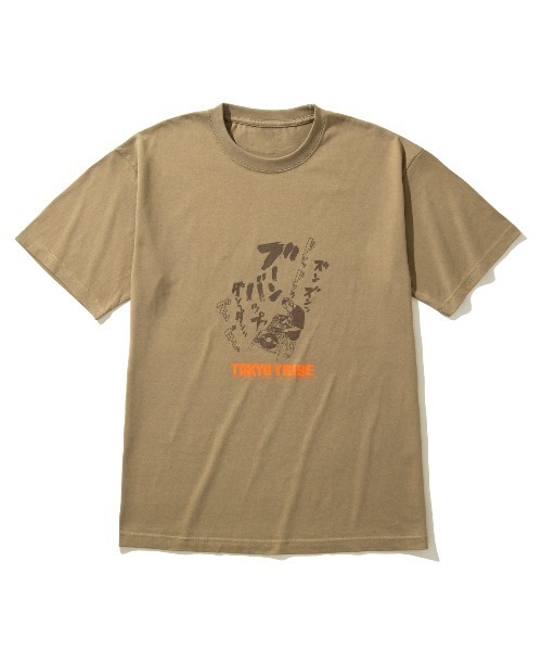 Kinetics（キネティクス）の「"Kinetics × TOKYO TRIBE" SANTA INOUE BOOM BAP TEE（キネティクス × トーキョートライブ 井上三太 ハシーム ティー）（Tシャツ/カットソー・メンズ・ホワイト/ベージュ系・MEDIUM/LARGE/X-LARGE）」の2枚目の写真