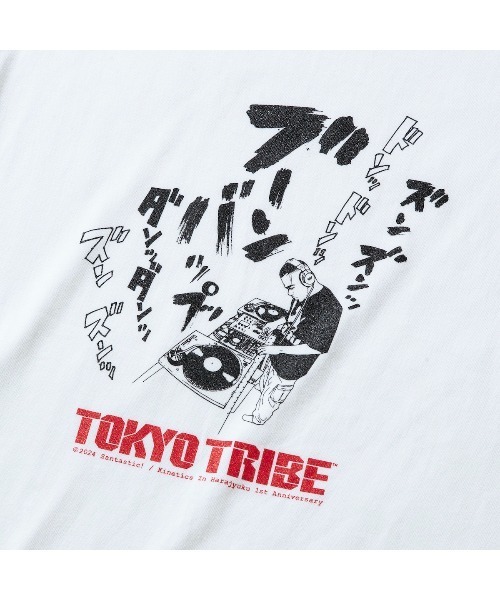 Kinetics（キネティクス）の「"Kinetics × TOKYO TRIBE" SANTA INOUE BOOM BAP TEE（キネティクス × トーキョートライブ 井上三太 ハシーム ティー）（Tシャツ/カットソー・メンズ・ホワイト/ベージュ系・MEDIUM/LARGE/X-LARGE）」の6枚目の写真