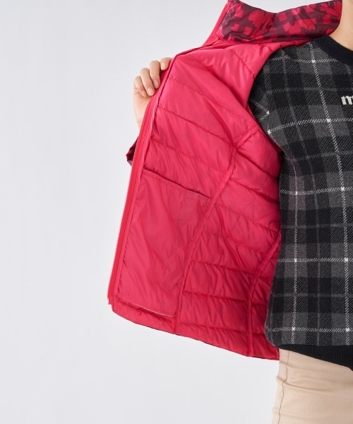 レディース ゴルフ ジャケット 赤 セール】【marie claire/マリ.クレール】レディースハイブリッドダウン