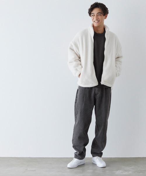 coca(coca)(コカ)の「ウォッシュデニム ツータックバルーンパンツ(デニムパンツ・メンズ・インディゴブルー/ブラック・XL/M/L)」の11枚目の写真