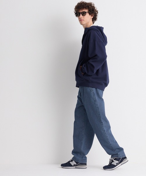 coca(coca)(コカ)の「ウォッシュデニム ツータックバルーンパンツ(デニムパンツ・メンズ・インディゴブルー/ブラック・XL/M/L)」の4枚目の写真