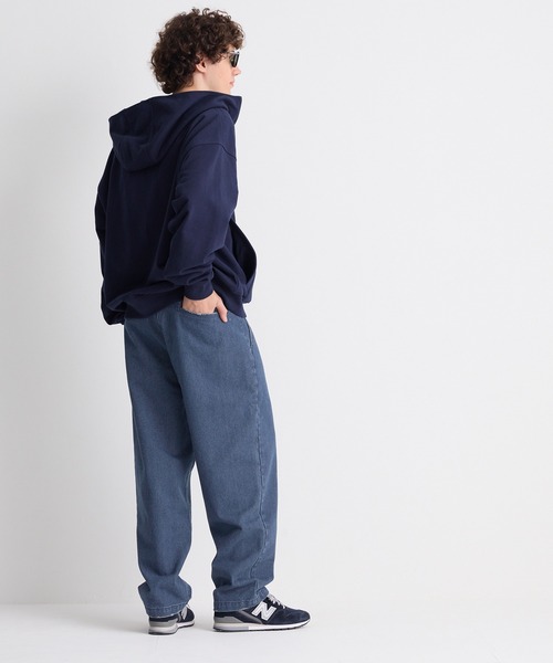 coca(coca)(コカ)の「ウォッシュデニム ツータックバルーンパンツ(デニムパンツ・メンズ・インディゴブルー/ブラック・XL/M/L)」の6枚目の写真