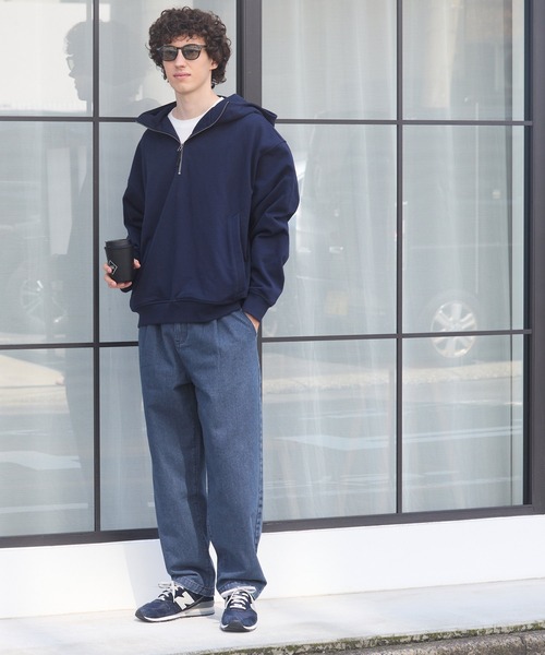 coca(coca)(コカ)の「ウォッシュデニム ツータックバルーンパンツ(デニムパンツ・メンズ・インディゴブルー/ブラック・XL/M/L)」の3枚目の写真