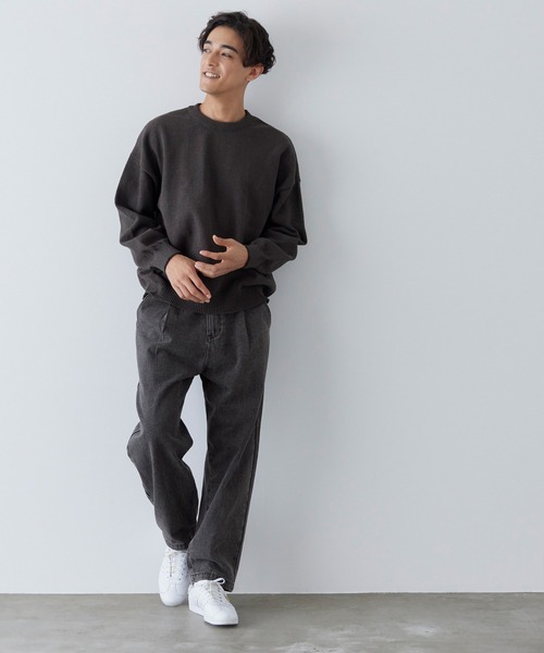 coca(coca)(コカ)の「ウォッシュデニム ツータックバルーンパンツ(デニムパンツ・メンズ・インディゴブルー/ブラック・XL/M/L)」の9枚目の写真