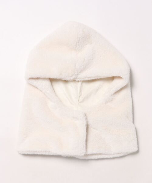 rienda（リエンダ）の「フェイクファーバラクラバ（マフラー・レディース・ホワイト・FREE）」の10枚目の写真