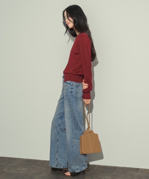 センタースリットニットプルオーバー（ニット/セーター）｜NEUNA（ヌナ）