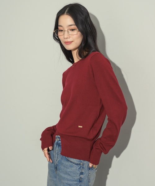 センタースリットニットプルオーバー（ニット/セーター）｜NEUNA（ヌナ）