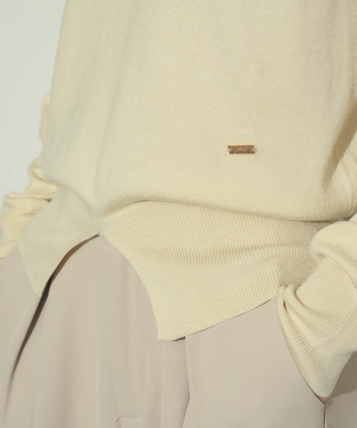 センタースリットニットプルオーバー（ニット/セーター）｜NEUNA（ヌナ）