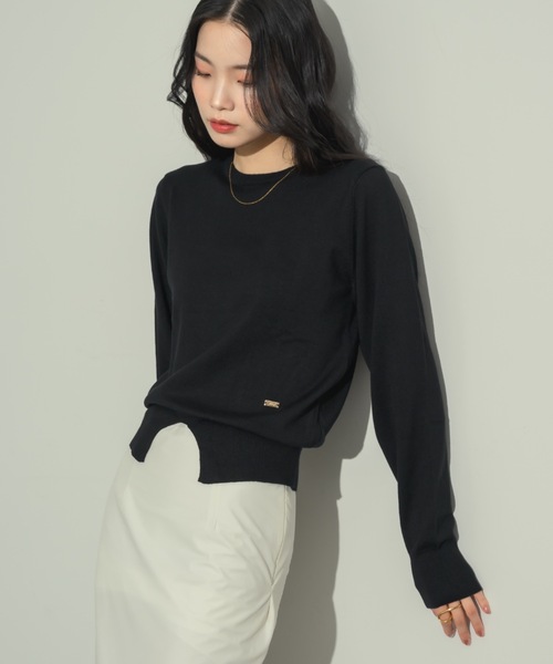 センタースリットニットプルオーバー（ニット/セーター）｜NEUNA（ヌナ）