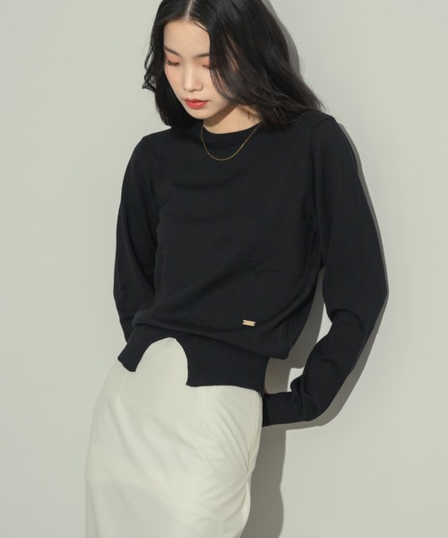 センタースリットニットプルオーバー（ニット/セーター）｜NEUNA（ヌナ）