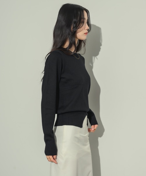 センタースリットニットプルオーバー（ニット/セーター）｜NEUNA（ヌナ）