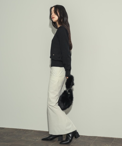 センタースリットニットプルオーバー（ニット/セーター）｜NEUNA（ヌナ）