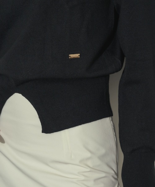 センタースリットニットプルオーバー（ニット/セーター）｜NEUNA（ヌナ）