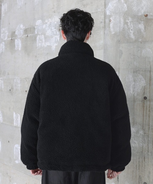 ETELIO（エテリオ）の「タフタ×ボア リバーシブル機能性中綿ジャケット