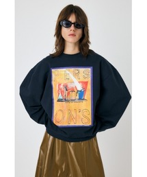 MOUSSY | PERSON'S ILLUSTRATION プルオーバー(スウェット)