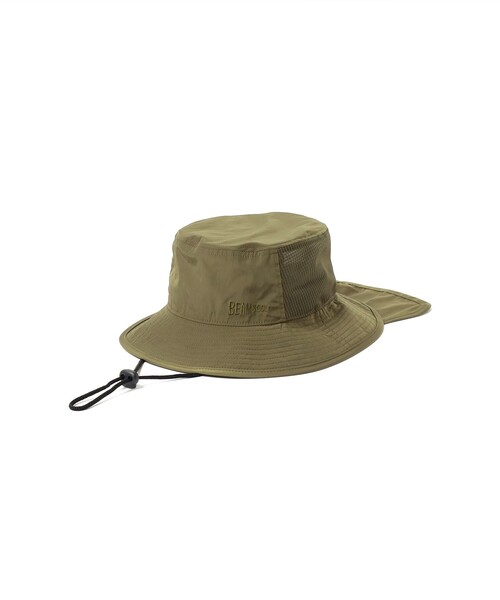 日除けカバー付き】〈UNISEX〉メッシュ バケットハット（ハット