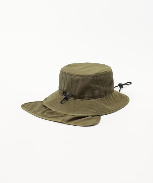 日除けカバー付き】〈UNISEX〉メッシュ バケットハット（ハット