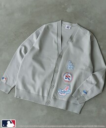 MLB（メジャーリーグベースボール）の「MLB別注　ワッペンVネックカーディガン（カーディガン/ボレロ）」