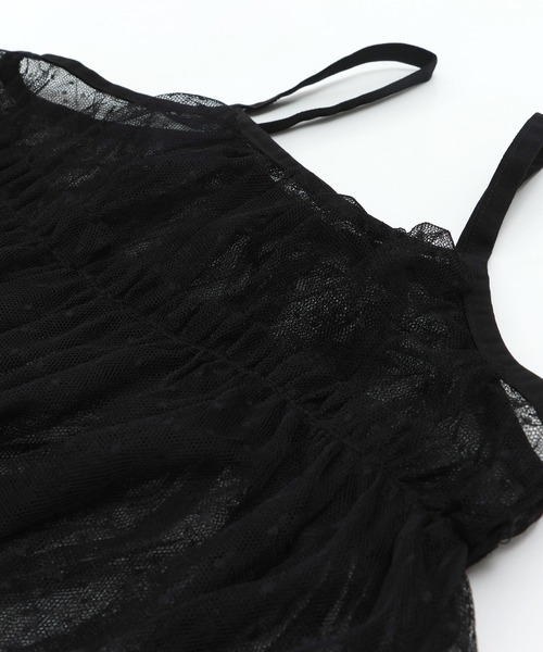 chil2（チルツー）の「チュールキャミワンピース（キャミソール・キッズ・A/B/C/D・110cm/120cm/130cm/140cm/150cm）」の17枚目の写真