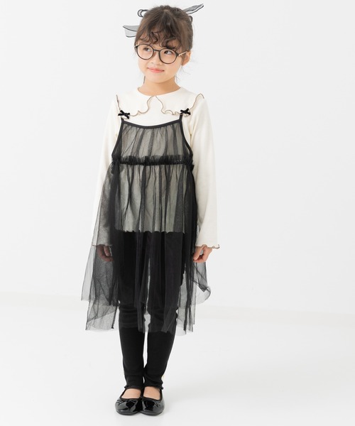 chil2（チルツー）の「チュールキャミワンピース（キャミソール・キッズ・A/B/C/D・110cm/120cm/130cm/140cm/150cm）」の5枚目の写真