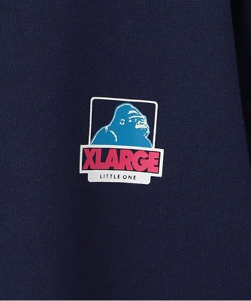 XLARGE KIDS(エクストララージキッズ)の「OGゴリラトレーナー(スウェット・キッズ・トップグレー/ネイビー/ブラック・110cm/100cm/90cm/80cm/140cm/130cm/120cm)」の8枚目の写真