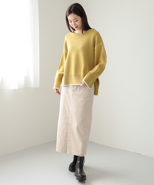 GLOBAL WORK（グローバルワーク）の「毛玉になりにくいステッチプル