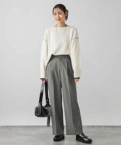 GLOBAL WORK（グローバルワーク）の「毛玉になりにくいステッチプル