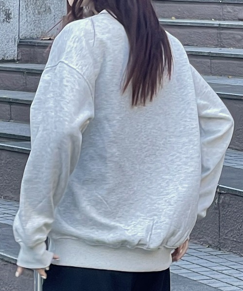 Dita Muaj.(ディータムアージュ)の「ねこ落書きスウェット(スウェット・レディース・グレー・FREE)」の12枚目の写真