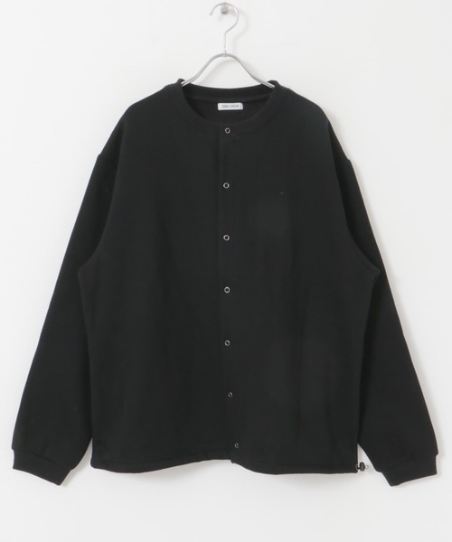 FORK&SPOON(フォークアンドスプーン)の「FORK&SPOON 裏毛スナップボタンカーディガン(カーディガン/ボレロ・メンズ・ブラック/グレー系その他・4/5)」の19枚目の写真