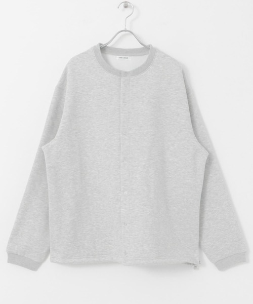 FORK&SPOON(フォークアンドスプーン)の「FORK&SPOON 裏毛スナップボタンカーディガン(カーディガン/ボレロ・メンズ・ブラック/グレー系その他・4/5)」の20枚目の写真