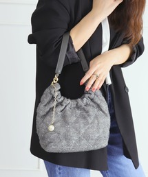artemis by DIANA | キルティングステッチ　ラメシャギーハンドバッグ(ハンドバッグ)