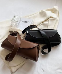 folka | 3-11E105 シリンダーバッグ ダックス フラップ ショルダー(ショルダーバッグ)