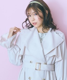 marun | ＜大きいサイズ＞トレンチコート marun(トレンチコート)