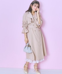 marun | ＜大きいサイズ＞トレンチコート marun(トレンチコート)