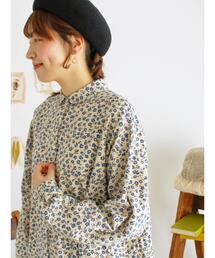 Samansa Mos2 | 【S/Mサイズ】バックリボンシャツワンピース(ワンピース)