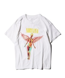 NIRVANA（ニルヴァーナ）の「THRIFTY LOOK スリフティルック / THRIFTY"NIRAVANA"TEE NEVERMIND（Tシャツ/カットソー）」