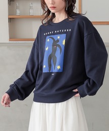 n'OrLABEL（ノアールレーベル）の「『絵画プリントスウェット』（スウェット）」