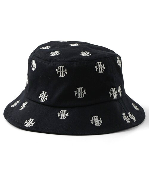 algy（アルジー）の「【ACTIVE】総柄ロゴバケハ（ハット・キッズ・ブラック/インディゴブルー・SMALL/MEDIUM）」の5枚目の写真