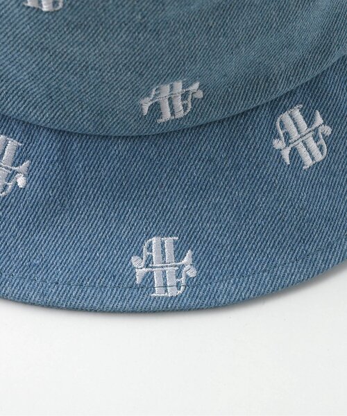 algy（アルジー）の「【ACTIVE】総柄ロゴバケハ（ハット・キッズ・ブラック/インディゴブルー・SMALL/MEDIUM）」の7枚目の写真