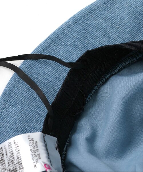 algy（アルジー）の「【ACTIVE】総柄ロゴバケハ（ハット・キッズ・ブラック/インディゴブルー・SMALL/MEDIUM）」の10枚目の写真