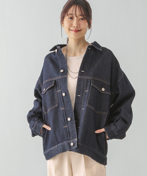GLOBAL WORK（グローバルワーク）の「GOODデニムやわらかジャケット
