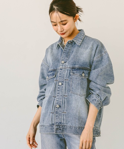 GOODデニムやわらかジャケット/250499（デニムジャケット）｜GLOBAL