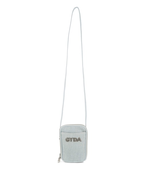 GYDA(ジェイダ)の「GYDA(ジェイダ) スマホショルダー マルチポシェット GY-B294 ラインストーンロゴ(ショルダーバッグ・レディース・ライトブルー/ブラック/アイボリー/ブルー・FREE)」の19枚目の写真
