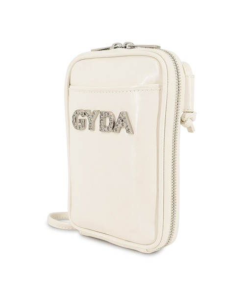 GYDA(ジェイダ)の「GYDA(ジェイダ) スマホショルダー マルチポシェット GY-B294 ラインストーンロゴ(ショルダーバッグ・レディース・ライトブルー/ブラック/アイボリー/ブルー・FREE)」の8枚目の写真