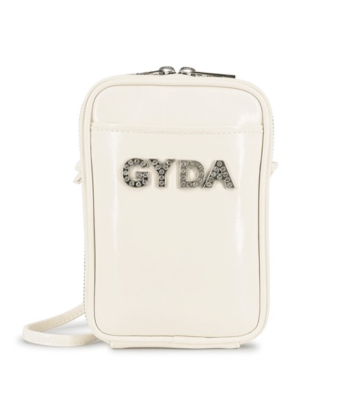 GYDA(ジェイダ)の「GYDA(ジェイダ) スマホショルダー マルチポシェット GY-B294 ラインストーンロゴ(ショルダーバッグ・レディース・ライトブルー/ブラック/アイボリー/ブルー・FREE)」の7枚目の写真
