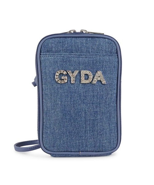 GYDA(ジェイダ)の「GYDA(ジェイダ) スマホショルダー マルチポシェット GY-B294 ラインストーンロゴ(ショルダーバッグ・レディース・ライトブルー/ブラック/アイボリー/ブルー・FREE)」の21枚目の写真