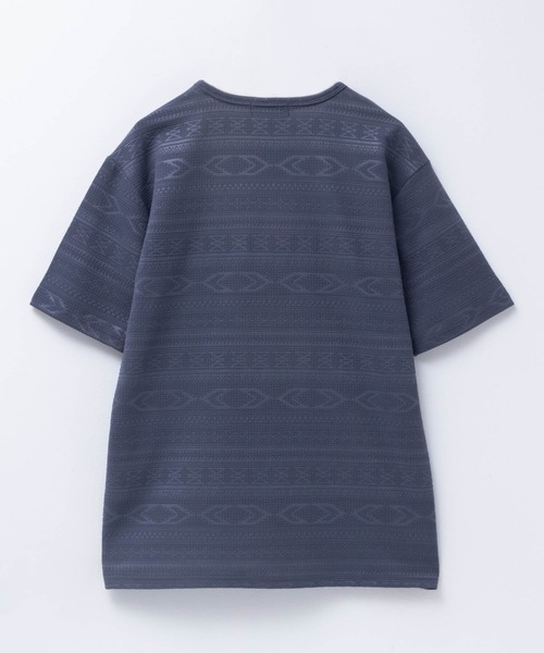 Mossimo（モッシモ）の「MOSSIMO オルテガﾞJQDVネックT（Tシャツ/カットソー・メンズ・ホワイト系/ブラック系/ブルー系・XL/L/M/S）」の7枚目の写真