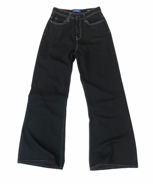 London Denim（ロンドンデニム）の「London Denim (Chelsea) Ultra Flare cut / ウルトラ ワイド ブーツカット フレア－ バギーパンツ（デニムパンツ・レディース・グレー系その他/ブラック・LL/S/M/L）」の13枚目の写真