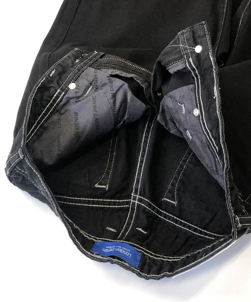 London Denim（ロンドンデニム）の「London Denim (Chelsea) Ultra Flare cut / ウルトラ ワイド ブーツカット フレア－ バギーパンツ（デニムパンツ・レディース・グレー系その他/ブラック・LL/S/M/L）」の17枚目の写真